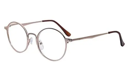 Produktbild: Eyekepper Leser Qualitaet Federscharnier Retro Runde Lesebrille Gold