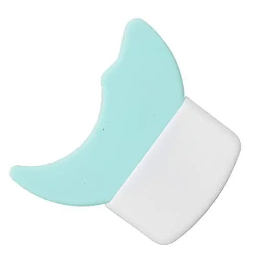 Produktbild: Eyelash Eyeliner Guard, Eyeliner Aids Artifact Easy Makeup Tool, Verhindert Rückstände, Widerstandsfähiger Tragbarer Mascara Applikator Schild für Anfänger – 2 Kurven Design, Silikonmaterial