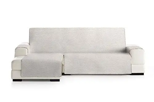 Produktbild: Eysa Oslo Sofa überwurf, Polyester, C/0 Ecru-nerz, Chaise Longue 240 cm. Geeignet für Sofas von 250 bis 300 cm