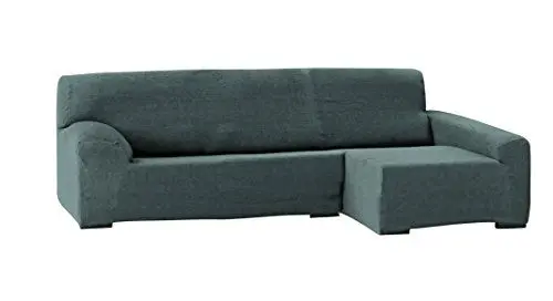 Produktbild: Eysa Teide Sofa Überwurf Chaise Longue 240 cm. rechts Frontalsicht - Fb. 06-grau
