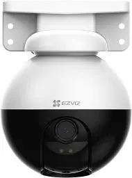 Produktbild: EZVIZ 2K WLAN IP PT Kamera, Outdoor Kamera mit KI-Personenerkennung, Active Verteidigung, 30 Meter Farbnachtsicht，352° Schewenk- / 95°Neigung und SD Kartenslot verfügbar, C8W Pro