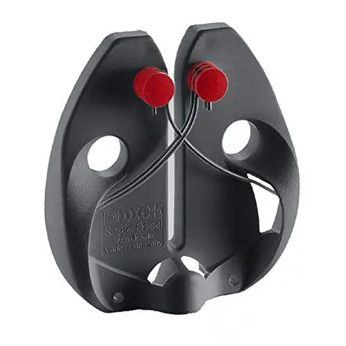 Produktbild: F. DICK Messerschärfer Rapid Steel action (Schärfer zum Durchziehen·· Stäbe aus Edelstahl) 90091000, ohne Standplatte schwarz, 20 cm