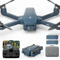 Produktbild: F415 Drohne mit Kamera HD 4K,Bürstenlosem Motor Mini Drohnen mit 2 Camera,RC Drone mit 20 Min Lange Flugzeit,5GHz WiFi AIdrone für Erwachsene,Faltbare Kinderdrohne mit 3D Flip für Anfänger,2 Batterien