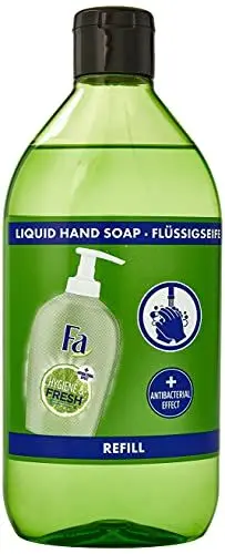 Produktbild: Fa Hygiene & Frische Flüssigseife mit erfrischendem Limetten-Duft, Refill, 385 g