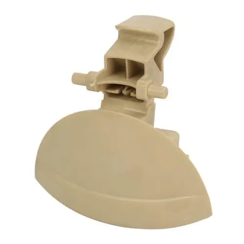 Produktbild: Jiawu Handschuhfach-Verriegelungsgriff, Einfach zu Bedienender Handschuhfach-Deckel-Abdeckungsgriff, Dekorativ, Langlebig, Verschleißfest, Stilvoller Look für C2 Berlingo (Beige)