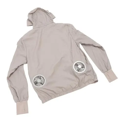 Produktbild: Fabater UV-Jacke, Stilvolle Lüfterjacke mit USB-Stromversorgung für den Außenbereich (XL)
