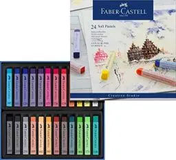 Produktbild: FABER-CASTELL 128324 - Softpastellkreide STUDIO QUALITY, 24er Etui