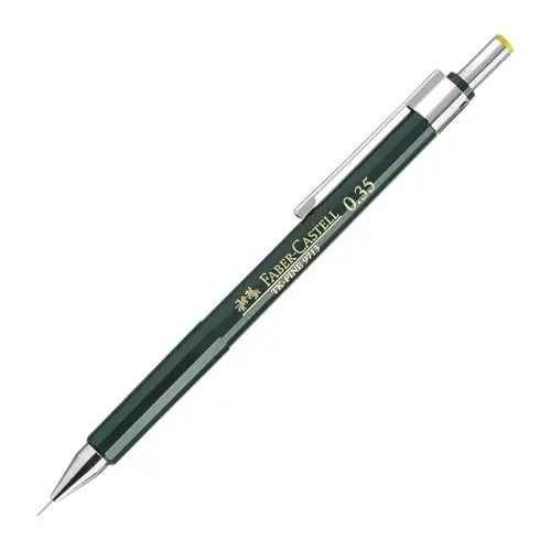 Produktbild: FABER-CASTELL 136300 - Druckbleistift TK-FINE 9713, Minenstärke: 0,35 mm, Schaftfarbe: grün