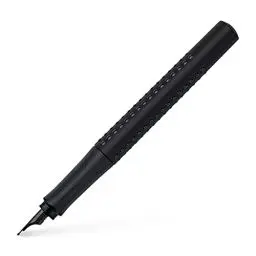 Produktbild: FABER-CASTELL 140963 - Füller Grip Edition, Federbreite F, All Black, 1 Stück