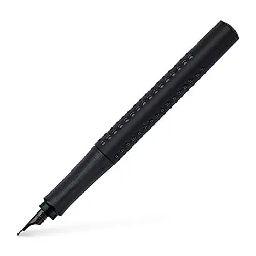 Produktbild: FABER-CASTELL 140963 - Füller Grip Edition, Federbreite F, All Black, 1 Stück