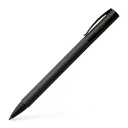Produktbild: FABER-CASTELL 147155 - Drehkugelschreiber Ambition All Black, Minenstärke B, schwarz
