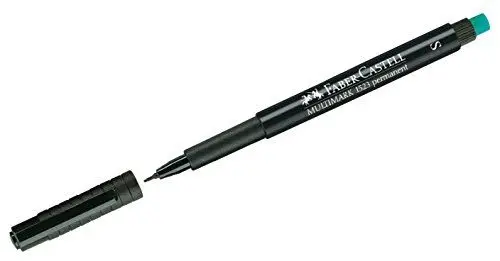 Produktbild: Faber-Castell 152399 - Marker Multimark S, permanent, schwarz, 1 Stück