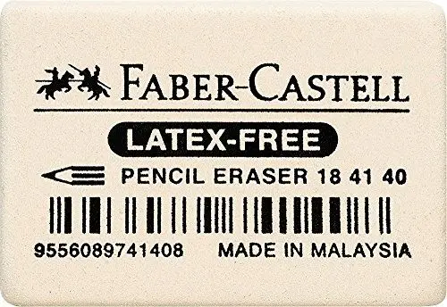 Produktbild: Faber-Castell Radiergummi 7041-40 34x26x8mm F184140 Natur