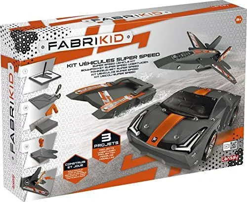 Produktbild: Fabrikid - Bausatz für Super-Speed-Fahrzeuge - Lansay