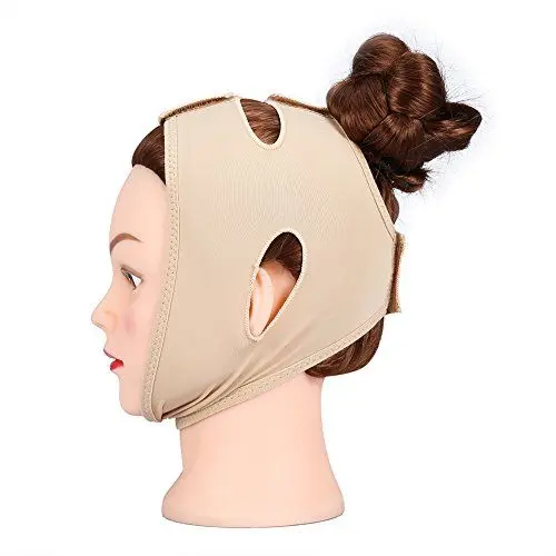 Produktbild: Facial Lifting Slimming Belt Schlankheitsgesichtsband, Schlankheitsgesichtsmaske, Gesichtsmaske, Schlafmaske, Doppelkinnverband Reduzieren (L)