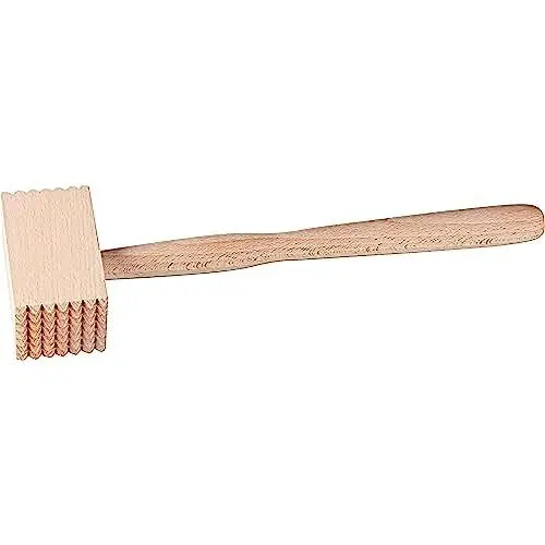 Produktbild: FACKELMANN Fleischklopfer Fair 31,5cm aus Buche, Holz, beige, 31.5 x 8 x 5 cm