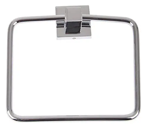 Produktbild: Fackelmann Handtuchring MARE, verchromter Handtuchhalter, Handtuchstange (Farbe: Silber), Menge: 1 Stück