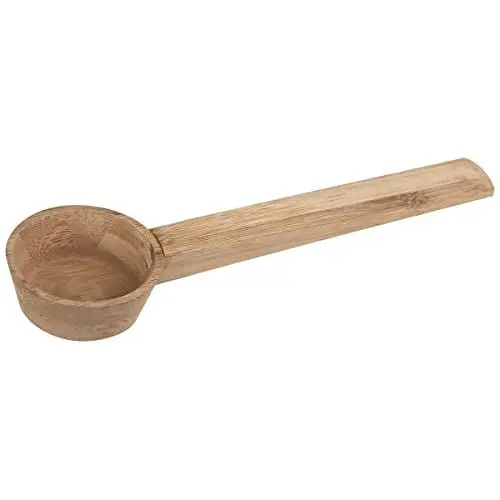 Produktbild: Fackelmann Kaffeedosierlöffel aus Bambus – Perfekte Portionierung für Kaffeeliebhaber, 174x48x18mm, Holzbraun, 2 Jahre Garantie