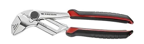 Produktbild: Facom PWF250SPEPB – Zange 250 mm – Serie CPE – Schnellspann- und Lösevorrichtungen – Ergonomische Griffe aus Bi-Material – präzise und stark – Werkzeug für Profis und Privatpersonen
