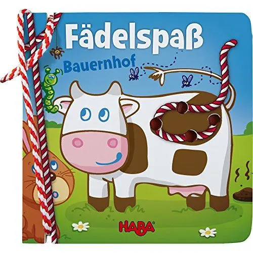 Produktbild: Fädelbuch - Fädelspaß: Bauernhof
