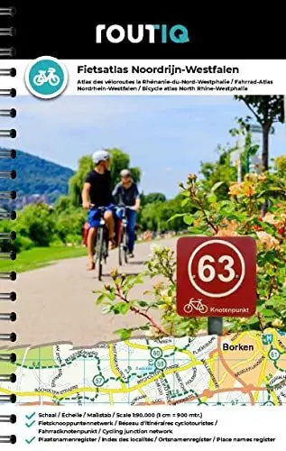 Produktbild: Fahrrad Knotenpunkten Atlas Nordrhein-Westfalen