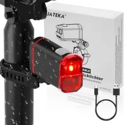 Produktbild: Fahrrad Rücklicht LED Fahrradrücklicht USB-C Aufladbar StVZO Zugelassen Rücklicht Fahrrad Wasserdicht LED Akku Fahrradrücklichter für Fahrrad Ebike Fahrradlicht hinten Rennrad MTB…