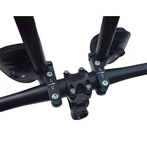 Produktbild: Srliya Fahrrad TT Lenker Fahrrad Straße Mountainbike Triathlon Aero Rest Lenker Clip On Tri Bars, Aluminiumlegierung Fahrrad Rest Lenker, Armlehne Fahrrad Aerobar für Triathleten Berg (1)