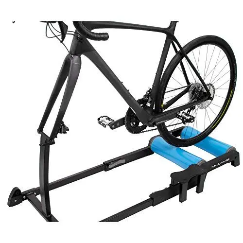 Produktbild: Fahrrad Trainings Rolle, schwarz/blau