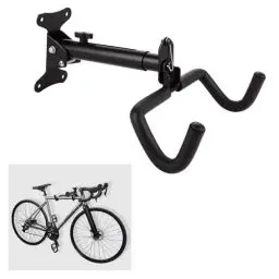 Produktbild: Fahrrad Wandhalterung, Klappbare Wandhalterung Fahrrad für die Garage,Keller und Wohnung Fahrradhalterung Wand bis 20kg für E-Bike,Mountainbike, Fahrrad, Rennrad etc Fahrradhalter
