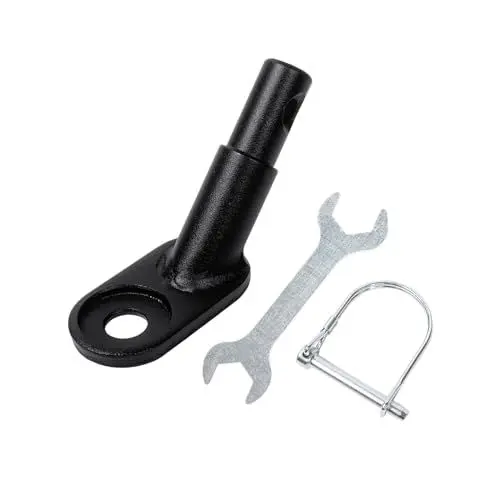 Produktbild: Fahrradanhänger Kupplung Fahrrad Anhängerkupplung Adapter Hundeanhänger für Fahrrad mit Sicherungsstift Fahrradanhänger Kinderanhänger Hundefahrradanhänger Zubehör
