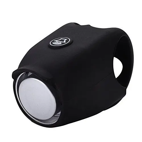 Produktbild: Fahrradklingel, 4 Farben Fahrrad-Lenkerringklingel mit Lautem, Klarem Klang, Klassische Mini-Fahrradklingel, Straße, Mountainbike, Klingel für Erwachsene, Kinder (Weiß, Rot, Blau, Schwarz)(Schwarz)