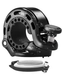 Produktbild: Fahrradklingel Für Apple AirTag 110DB Mini Fahrrad Klingel Versteckt Fahrrad Diebstahlsicherung für Fahrrad Rennrad Kinderfahrrad Ebike Mountainbike 22-31.8 mm Lenker
