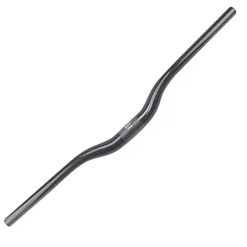 Produktbild: Fahrradlenker Carbon MTB schwarz 3K glänzend Fahrradteile Ultraleicht Radfahren Mountainbike Lenker 31.8 * 700mm