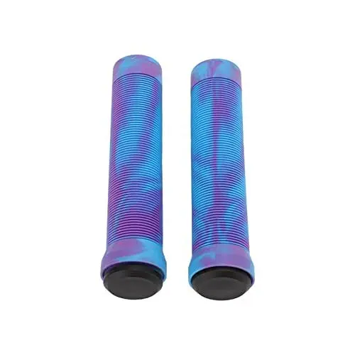 Produktbild: Fahrradlenkergriffe, professionelle Ersatz-Fahrradgriffe, Gummi, rutschfest, für Mountainbike-Lenker, Feststellgriffe für Fahrradteile (Púrpura Azul)