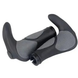 Produktbild: MONLUKY Ergonomische Fahrradgriffe Mit Horn - MTB Griffe 22,2mm Lenkergriffe Universal Rutschfest Gummi für Mountainbike Rennrad Klapprad Citybike Roller E-Bike Dreirad