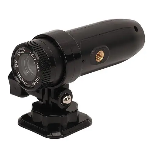 Produktbild: LKT Fahrrad Motorrad Helm Kamera 1080p Vorder- und Rückseite Fahrrad Sport Action Abenteuer Dual Dash Cam Helm Zubehör