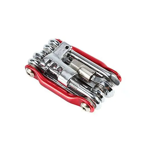Produktbild: Fahrrad-Multitool, 11-in-1 Leichtes Fahrrad-Multi-Reparatur-Werkzeug-Set Mountainbike-Reparatur-Werkzeug-Set, Fahrrad-Multifunktionswerkzeuge, Fahrrad-Werkzeuge und Wartung