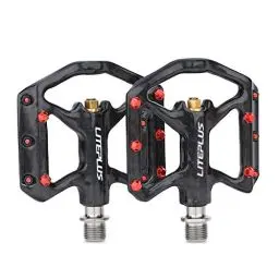 Produktbild: Fahrrad-Pedal Mit Karbon-Konstruktion und Titan-Achse - Ultraleicht, 3 Lager, Anti-Rutsch für Rennrad, MTB und Brompton