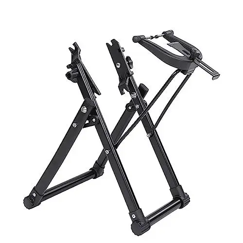 Produktbild: SPYMINNPOO Fahrrad-Rad-Zentrierständer, Fahrrad-Rad-Wartung, Fahrrad-Zubehörteile, Vorderrad-Hinterrad-Befestigung für 16-29-Zoll-Reifen