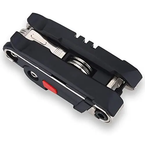 Produktbild: Fahrrad-Reparaturset, Tragbares Multitool, Fahrrad-Reparaturset, Kompakt, Inbusschlüssel, für Wartung, Faltbar, für Notfallreparaturen, Leicht zu Transportieren,