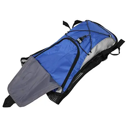 Produktbild: Fahrradrucksack, 2 L, Blau, Vliesstoff + Polyester, Tragbare Sport-Trinktasche mit Gitter-Design, Laufrucksack, Fahrradrucksack für Radsport