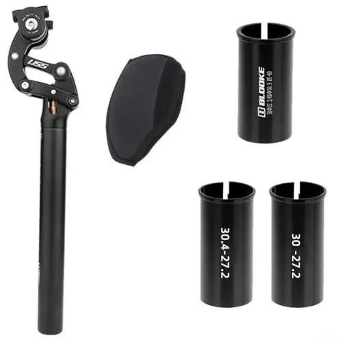 Produktbild: Fahrrad-Sattelstütze, Aluminiumlegierung, Stoßdämpfer, Sattelstange, Federung, Mountainbike, Sattelstütze, Stoßdämpfer (27,2 mm)