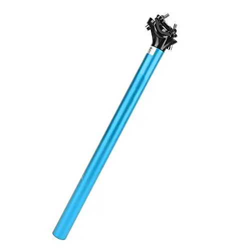 Produktbild: CHICIRIS Fahrradsattelstütze, 30,9x400mm Fahrradsattelstütze Aluminiumlegierung Sattelstange Straße Mountainbike Sattelstütze Rohr(Blau) bicycleseatpost Blau