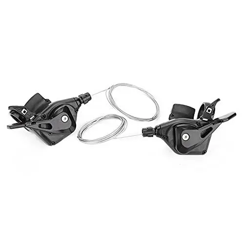 Produktbild: Yctze 1 Paar Dreifach-Geschwindigkeits-Fahrradschaltwerk für 3X7/8/9, Linker und Rechter Rapid Fire-Fahrradschalthebel, Kompatibel für Hinten 7 (3 * 9 Geschwindigkeit)