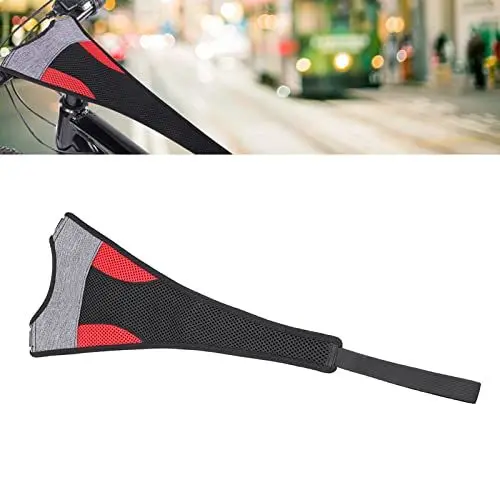Produktbild: Fahrrad-Schweißschutz, Fahrrad-Schweißfänger, 55 X 19 cm, Schwarz, Wasserdicht, Rennrad-Trainer-Schweißbänder für Fahrradtrainer, Indoor-Cycling-Training