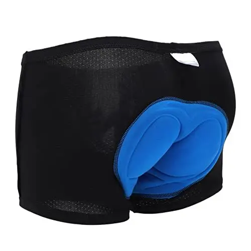 Produktbild: Yctze Radhose Herren, Gepolsterte Radhose Für Herren, Verdickte Silikonpolsterung, Nylon Und Polyurethan 6D Gepolsterte, Atmungsaktive Herren-Radhose Für - Und Straßenradfahren (XXXL)