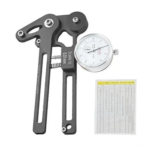 Produktbild: Fahrrad-Speichenspanner, Radherstellungswerkzeug, Drahtspannung (schwarze mechanische Uhr)