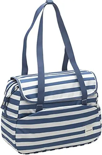 Produktbild: Fahrradtasche New Looxs Tosca 16 Liter Unisex-Adult Tosca Handtasche, Blue Stripe, 16 litres