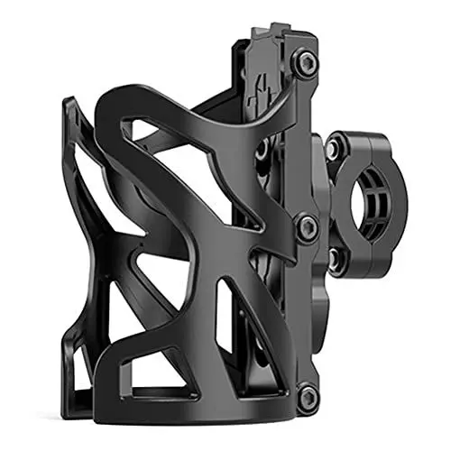 Produktbild: Fahrrad-Wasserflaschenhalter, Ultraleichter Fahrrad-Flaschenhalter, Universeller Fahrrad-Getränkehalter für Motorräder (Black)