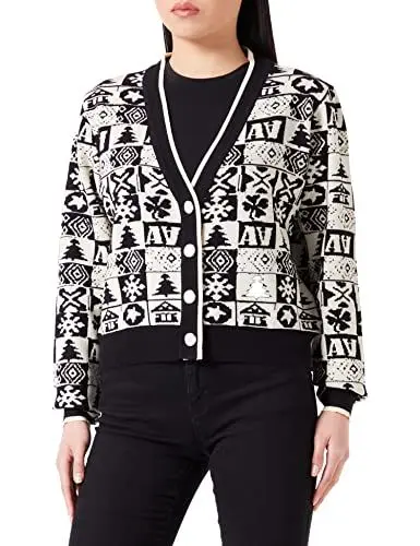 Produktbild: faina Damen Cardigan, Schwarz, M/L